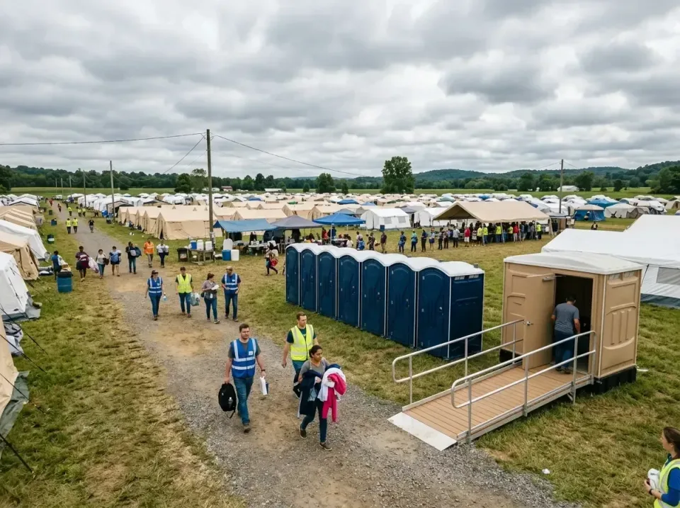 disaster-relief-camp-restrooms-010 — frequently asked questions, Dumpster & Portable Bathrooms Rental in Lithopolis, OH